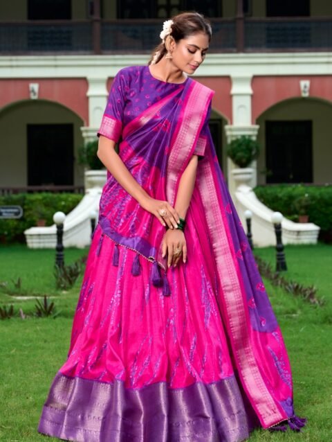 Lehenga Choli Dola Silk